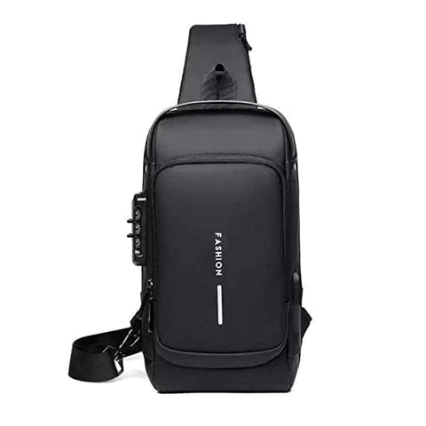 Crossbody Bag with USB Charging, Waterproof & Anti Theft