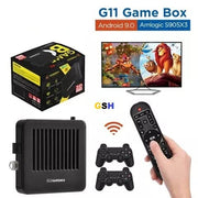 G11 Pro Game Box HD 4K Android 9.0 TV Box  10k+Retro Games with  GTA, God of War, Tekken 6, NBA 2K19, PES 2014