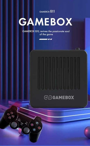 G11 Pro Game Box HD 4K Android 9.0 TV Box  10k+Retro Games with  GTA, God of War, Tekken 6, NBA 2K19, PES 2014