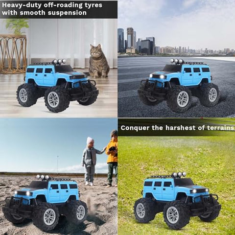 Off Roader Rechargeable Remote Control Monster Truck for Kids & Adults