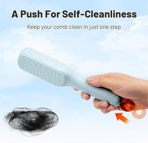 Self-Cleaning Hair Brush Massage Comb