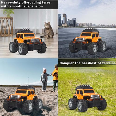 Off Roader Rechargeable Remote Control Monster Truck for Kids & Adults