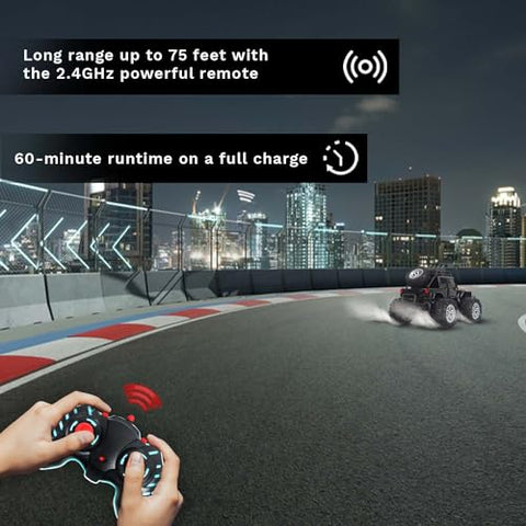 Off Roader Rechargeable Remote Control Monster Truck for Kids & Adults
