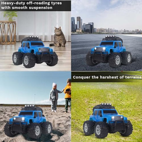 Off Roader Rechargeable Remote Control Monster Truck for Kids & Adults