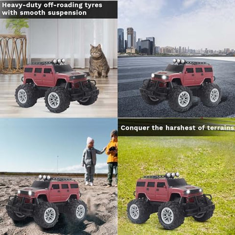 Off Roader Rechargeable Remote Control Monster Truck for Kids & Adults