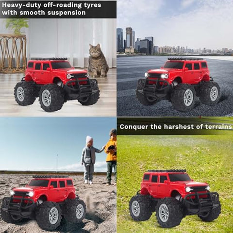 Off Roader Rechargeable Remote Control Monster Truck for Kids & Adults