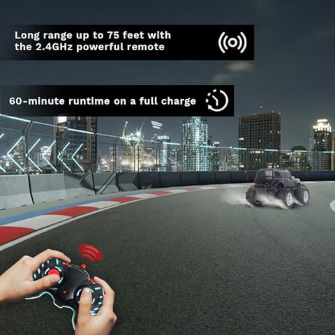 Off Roader Rechargeable Remote Control Monster Truck for Kids & Adults