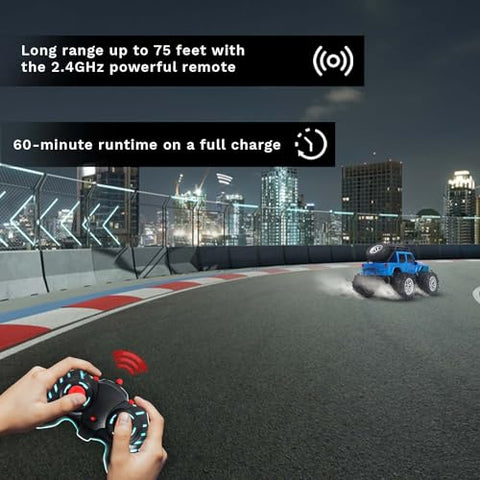 Off Roader Rechargeable Remote Control Monster Truck for Kids & Adults