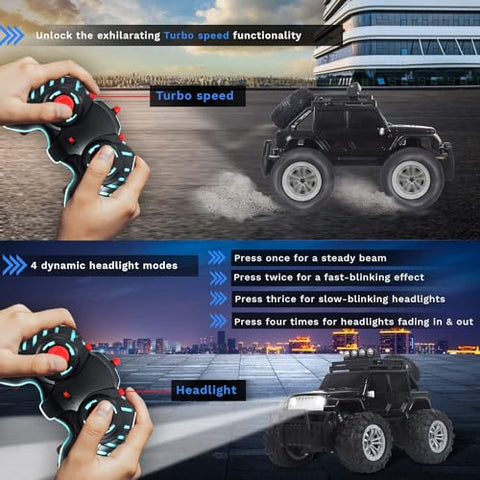 Off Roader Rechargeable Remote Control Monster Truck for Kids & Adults