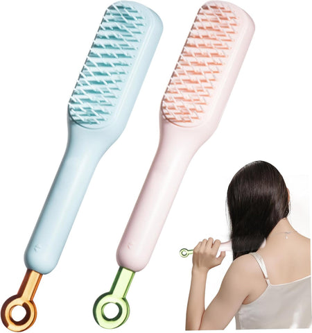 Self-Cleaning Hair Brush Massage Comb
