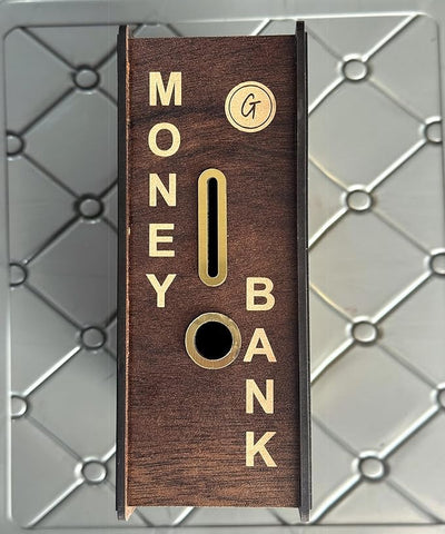Wooden Money Saving Box | 1,00,000 Savings Challenge Piggy Bank |