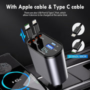 Fast Mobile Charger for Car Retractable  Best Selling