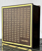 Wooden Money Saving Box | 1,00,000 Savings Challenge Piggy Bank |